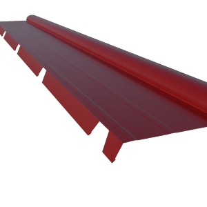 Cumbrera troquelada a dos aguas