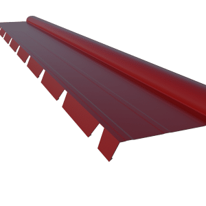 Cumbrera troquelada a dos aguas