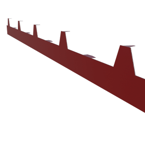 Remate frontal troquelado