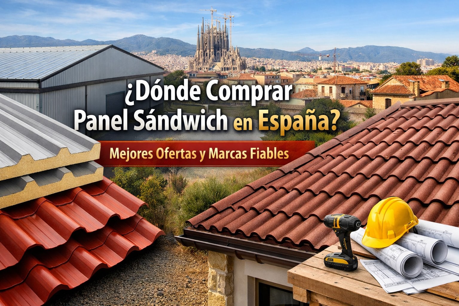 donde comprar panel sandwich en españa