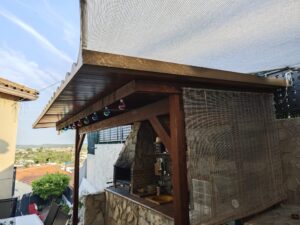 barbacoa teja albero imitacion madera Casos de exito